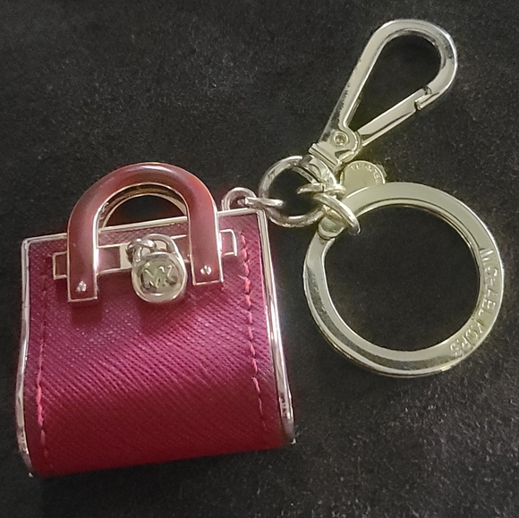 Authentic Michael Kors Adorable Purse Bag Charm w/car Keyring - Picture 10 of 10